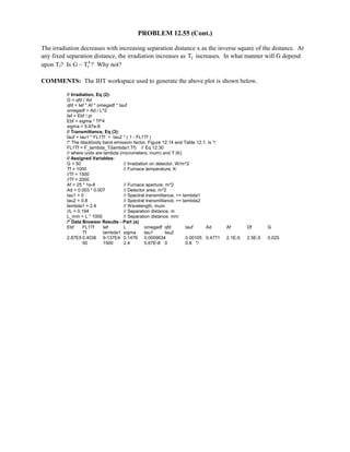 Heat transfer 5th ed incropera solution manual