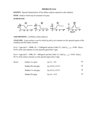 Heat transfer 5th ed incropera solution manual