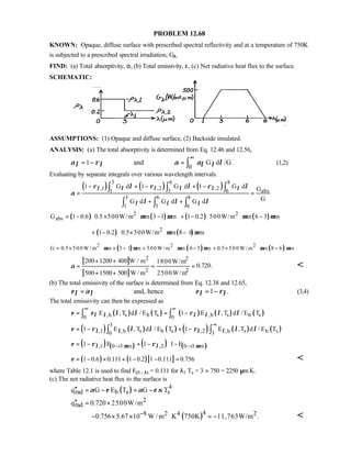 Heat transfer 5th ed incropera solution manual
