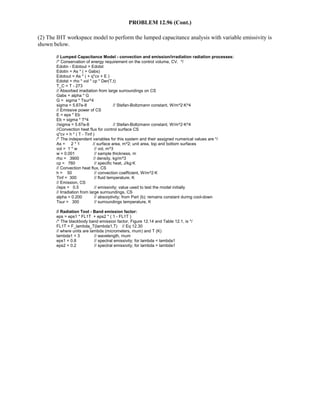 Heat transfer 5th ed incropera solution manual
