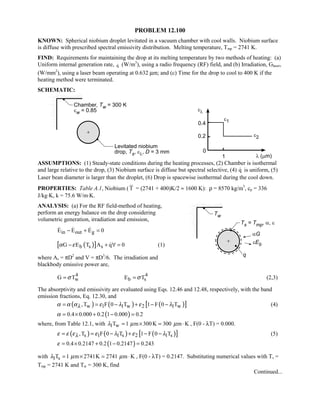 Heat transfer 5th ed incropera solution manual