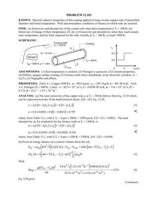 Heat transfer 5th ed incropera solution manual