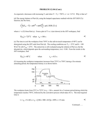 Heat transfer 5th ed incropera solution manual