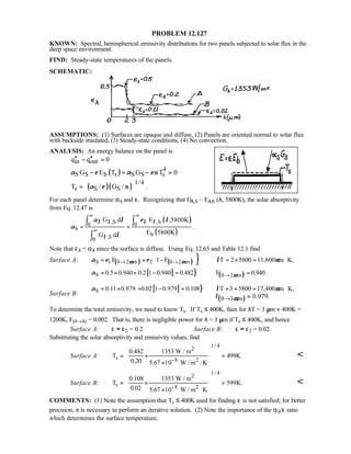 Heat transfer 5th ed incropera solution manual