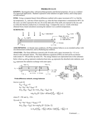 Heat transfer 5th ed incropera solution manual