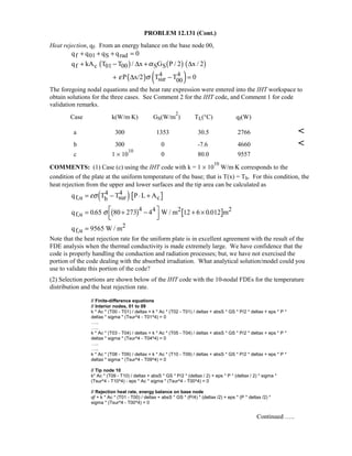 Heat transfer 5th ed incropera solution manual