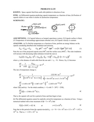 Heat transfer 5th ed incropera solution manual