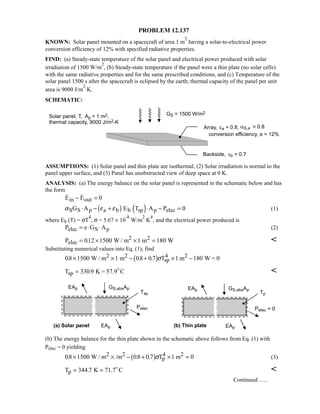 Heat transfer 5th ed incropera solution manual