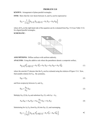 Heat transfer 5th ed incropera solution manual