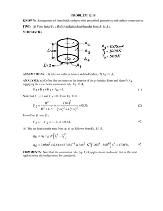 Heat transfer 5th ed incropera solution manual