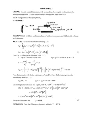 Heat transfer 5th ed incropera solution manual