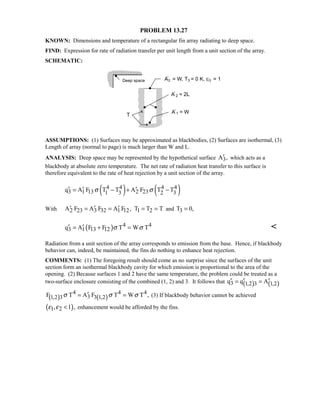 Heat transfer 5th ed incropera solution manual