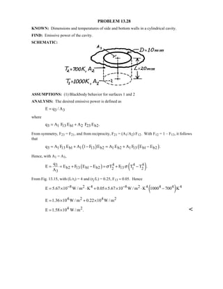 Heat transfer 5th ed incropera solution manual