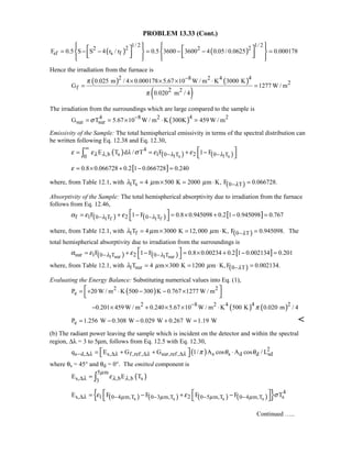 Heat transfer 5th ed incropera solution manual