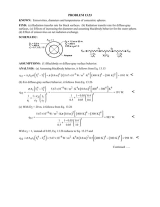 Heat transfer 5th ed incropera solution manual