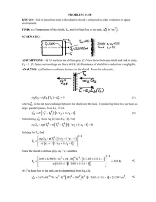 Heat transfer 5th ed incropera solution manual