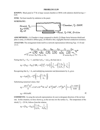 Heat transfer 5th ed incropera solution manual