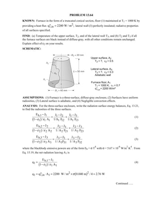 Heat transfer 5th ed incropera solution manual
