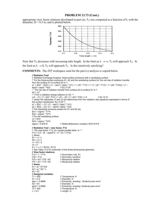 Heat transfer 5th ed incropera solution manual
