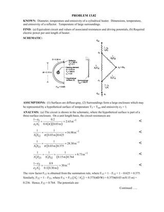 Heat transfer 5th ed incropera solution manual