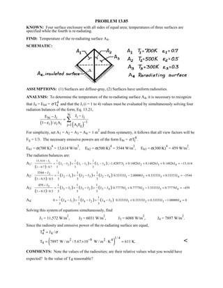 Heat transfer 5th ed incropera solution manual