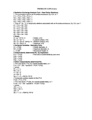Heat transfer 5th ed incropera solution manual