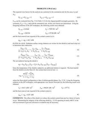 Heat transfer 5th ed incropera solution manual