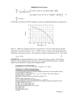 Heat transfer 5th ed incropera solution manual
