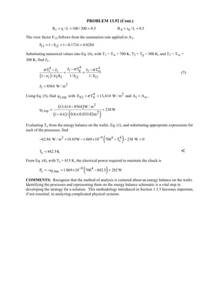 Heat transfer 5th ed incropera solution manual