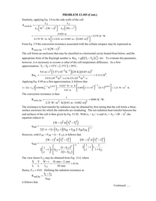 Heat transfer 5th ed incropera solution manual