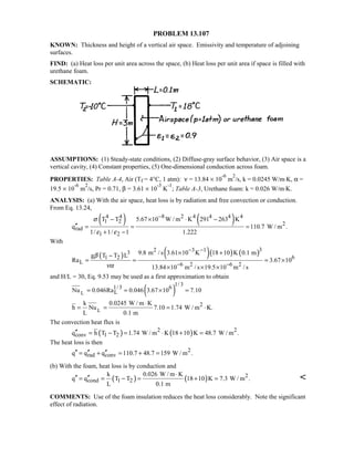 Heat transfer 5th ed incropera solution manual