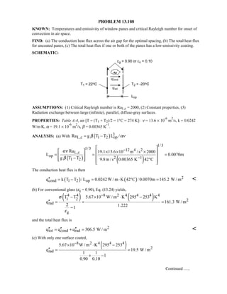 Heat transfer 5th ed incropera solution manual
