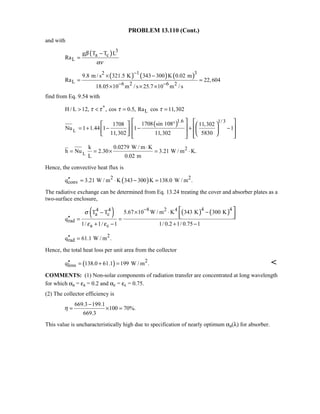 Heat transfer 5th ed incropera solution manual