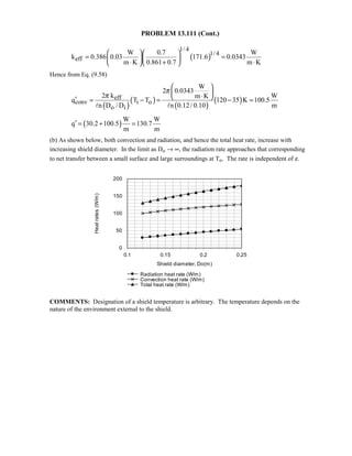 Heat transfer 5th ed incropera solution manual