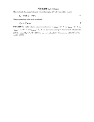 Heat transfer 5th ed incropera solution manual