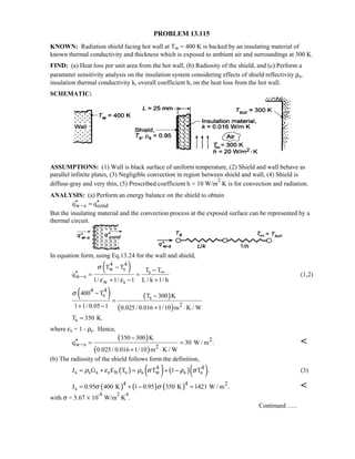 Heat transfer 5th ed incropera solution manual