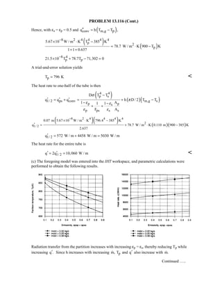 Heat transfer 5th ed incropera solution manual