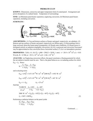 Heat transfer 5th ed incropera solution manual