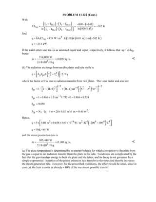 Heat transfer 5th ed incropera solution manual