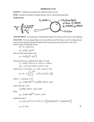 Heat transfer 5th ed incropera solution manual