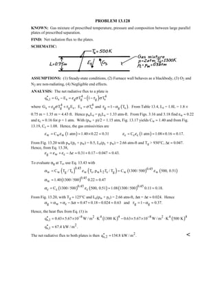 Heat transfer 5th ed incropera solution manual