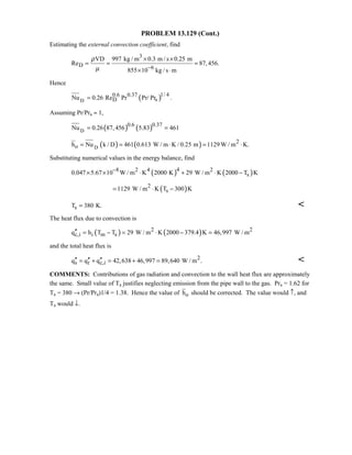 Heat transfer 5th ed incropera solution manual