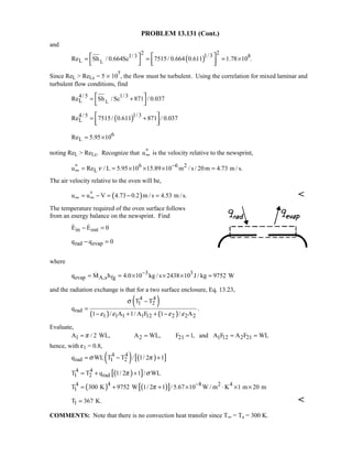 Heat transfer 5th ed incropera solution manual