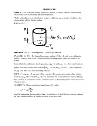 Heat transfer 5th ed incropera solution manual