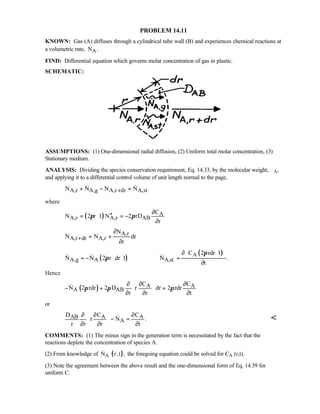 Heat transfer 5th ed incropera solution manual