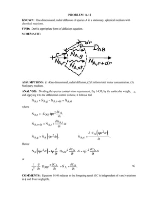 Heat transfer 5th ed incropera solution manual