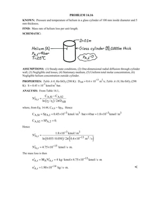 Heat transfer 5th ed incropera solution manual