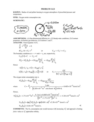 Heat transfer 5th ed incropera solution manual