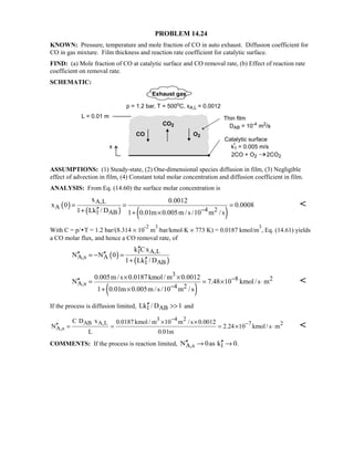 Heat transfer 5th ed incropera solution manual