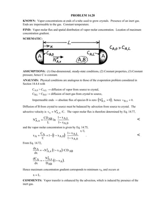 Heat transfer 5th ed incropera solution manual